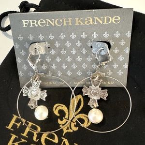 FRENCH KANDE THE EVE EARRINGS, SILVER